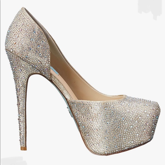 Blue by Betsy Johnson (Platform Pumps) - Picture 11 of 12